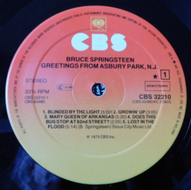 Bruce Springsteen – Greetings From Asbury Park N.J.