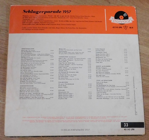Various – Schlagerparade 1957