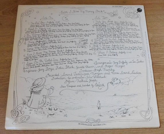 Gerry Rafferty – Can I Have My Money Back?