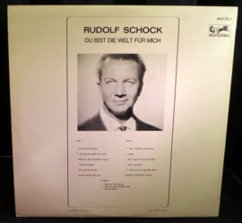 Rudolf Schock - Du Bist Die Welt Für Mich