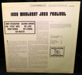 Various - 1959 monterey Jazz Festival