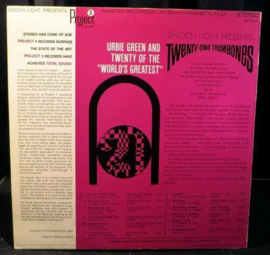 Urbie Green ‎– Twenty-One Trombones