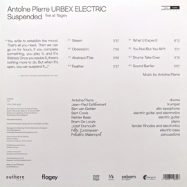 Antoine Pierre, Urbex Electric ‎– Suspended (Live At Flagey) | LP