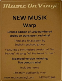 New Musik – Warp | 2x LP