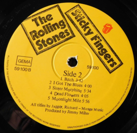 The Rolling Stones – Sticky Fingers (with real Zipper)