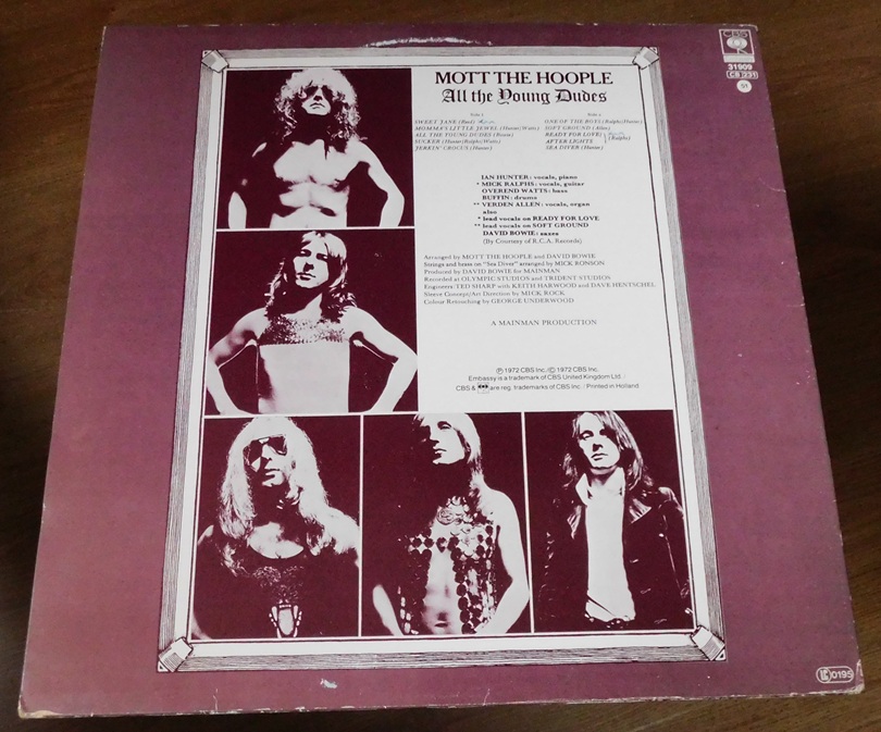 Mott The Hoople – All The Young Dudes