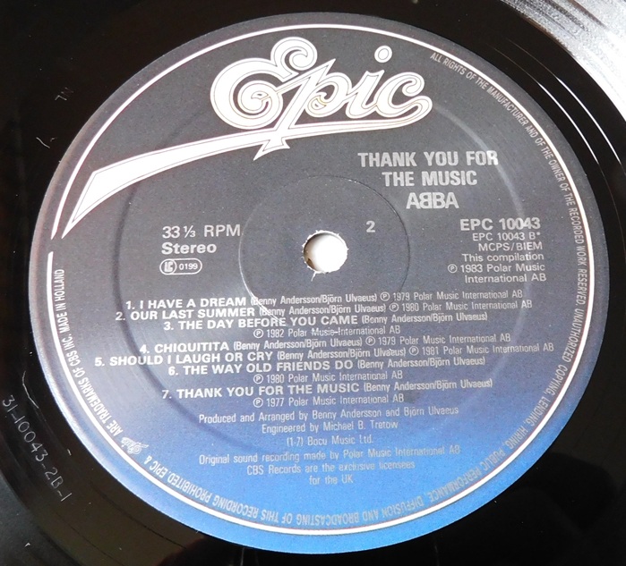 Abba – Thank You For The Music
