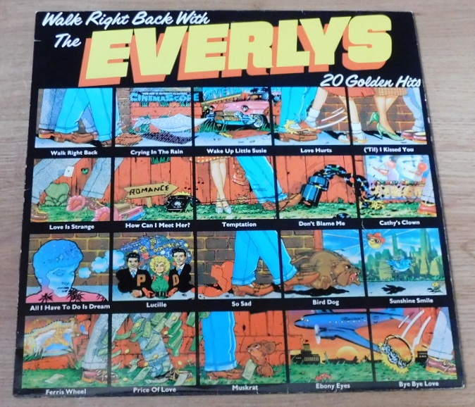 The Everly Brothers – Walk Right Back With The Everlys - 20 Golden Hits