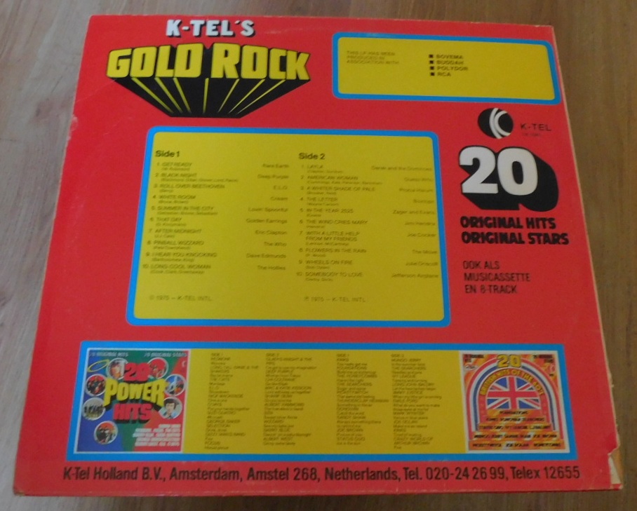 Various – K-tel’s Gold Rock