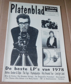 Platenblad Nr. 160 - De Beste LP's van 1978