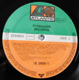 Foreigner – Records