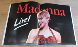 Madonna Live + Poster