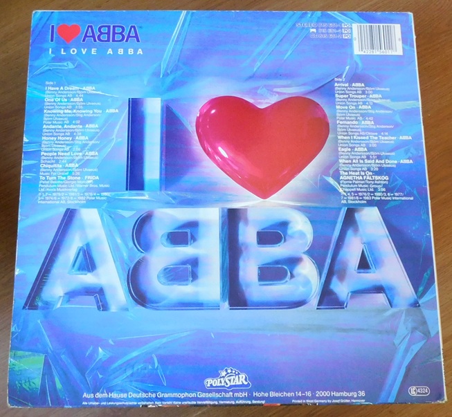 ABBA – I Love ABBA