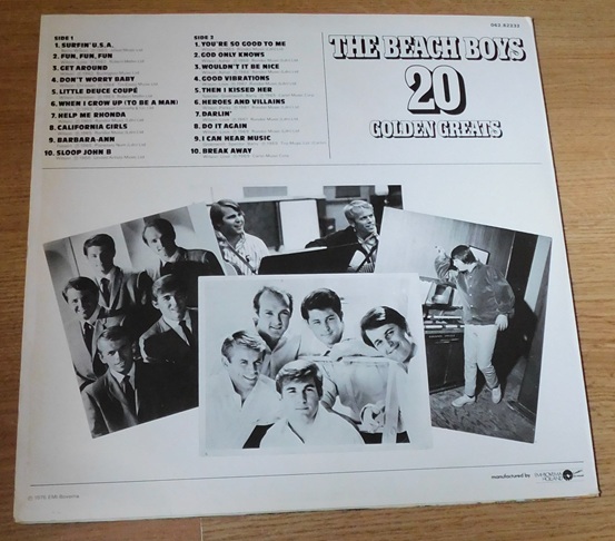 The Beach Boys – 20 Golden Greats