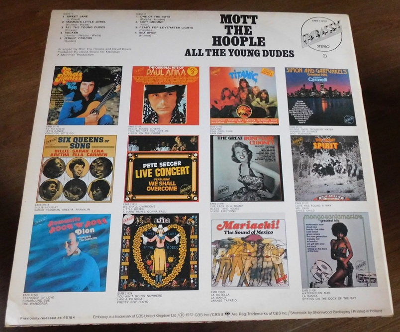 Mott The Hoople – All The Young Dudes