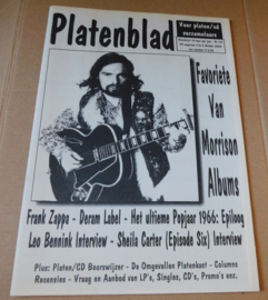 Platenblad Nr.114 -  Favoriete Van Morrison albums