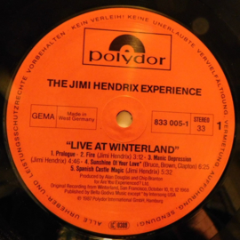 The Jimi Hendrix Experience – Live At Winterland