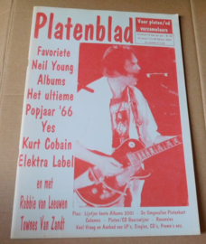 Platenblad Nr. 98-  Kurt Cobain, Nirvana