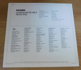 Adamo – Chansons De Mes Seize Ans