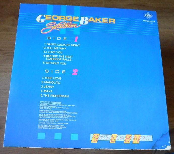 George Baker Selection – Santa Lucia By Night