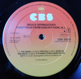 Bruce Springsteen – Greetings From Asbury Park N.J.