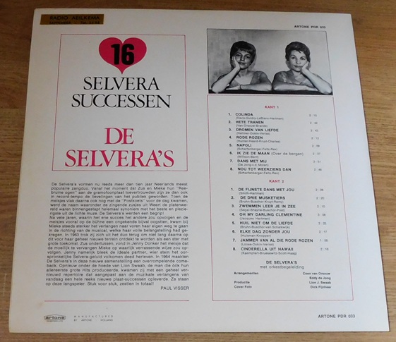 De Selvera's – 16 Selvera Successen