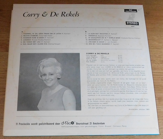 Corry En De Rekels – Corry En De Rekels