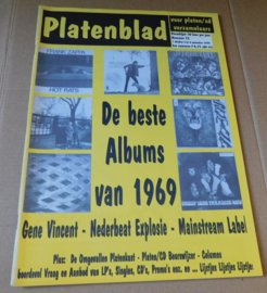 Platenblad Nr.75 - Gene Vincent, legendarische Rocker