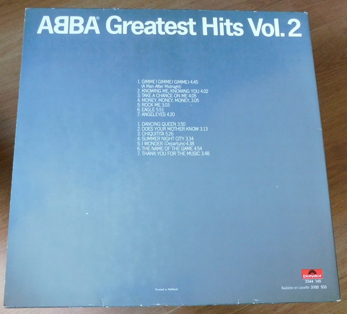 ABBA – Greatest Hits Vol. 2