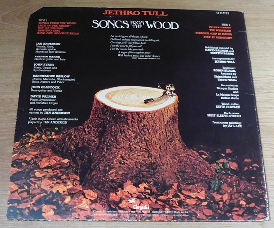 Jethro Tull – Songs From The Wood
