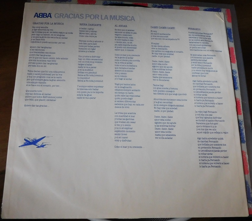 ABBA – Gracias Por La Musica