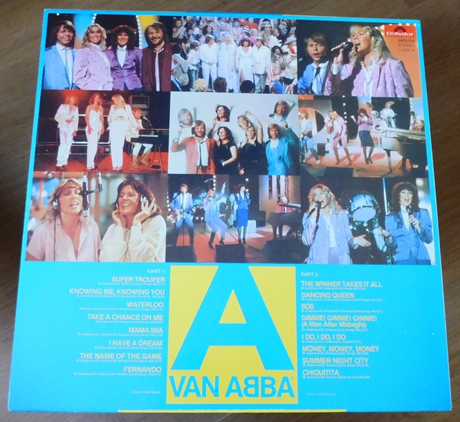 ABBA – A Van Abba - Hun Grootste Hits (Hun Grootste Hits Van »Waterloo« Tot »Super Trouper«)