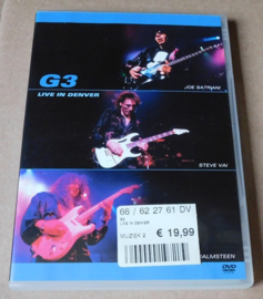 G3, Joe Satriani, Steve Vai, Yngwie Malmsteen – G3 - Live In Denver