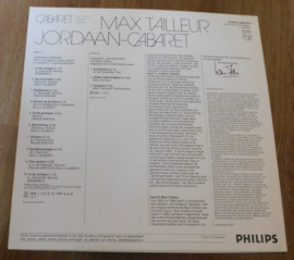 Various – Cabaret 16 - Jordaan-Cabaret / Max Tailleur
