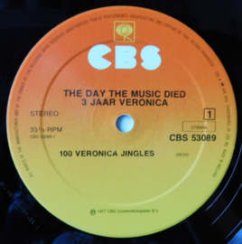 Various – The Day The Music Died - 3 Jaar Veronica