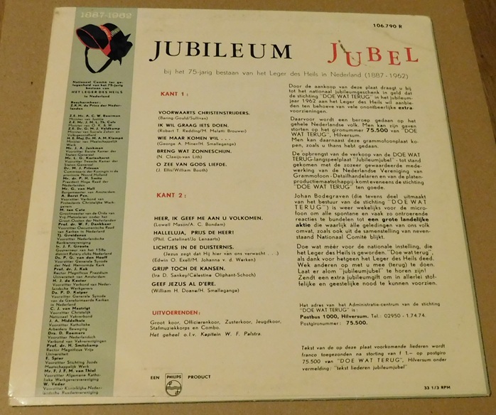 Various – Doe Wat Terug - Jubileum Jubel