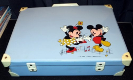 Mickey en Minnie mouse cassette koffer