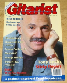 Gitarist Magazine, Tony Levin