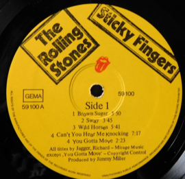 The Rolling Stones – Sticky Fingers (with real Zipper)