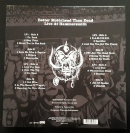 Motörhead – Better Motörhead Than Dead - Live At Hammersmith | 4x LP