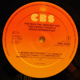 Bruce Springsteen – The Wild, The Innocent & The E Street Shuffle