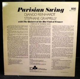 Django Reinhardt - Stephane Grappelly ‎– Parisian Swing