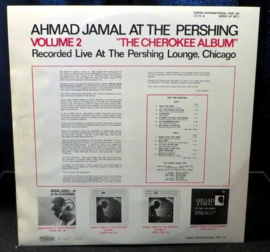 Ahmad Jamal At The Pershing "The Cherokee Album"