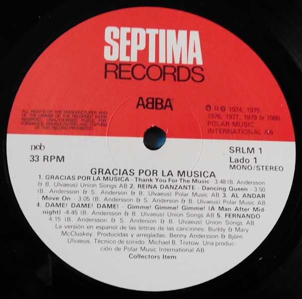 ABBA – Gracias Por La Musica