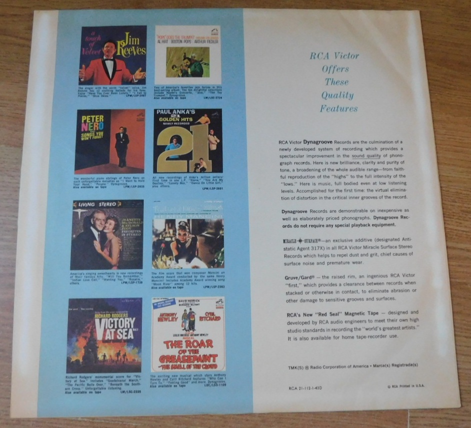 Jim Reeves ‎– Talkin' To Your Heart