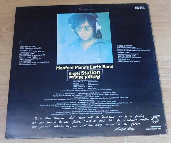 Manfred Mann's Earth Band – Angel Station