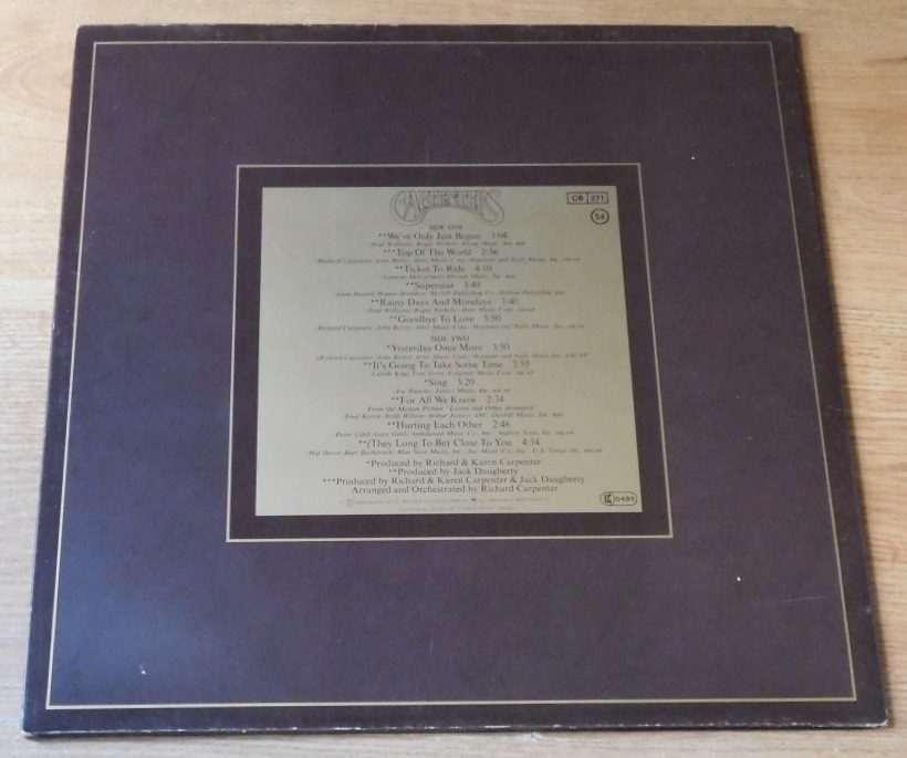 Carpenters – The Singles 1969-1973