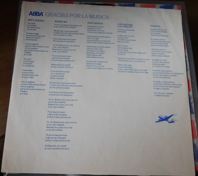 ABBA – Gracias Por La Musica