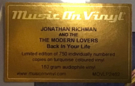 Jonathan Richman & The Modern Lovers – Back In Your Life | LP