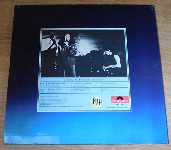 Chick Corea, Return To Forever – Light As A Feather